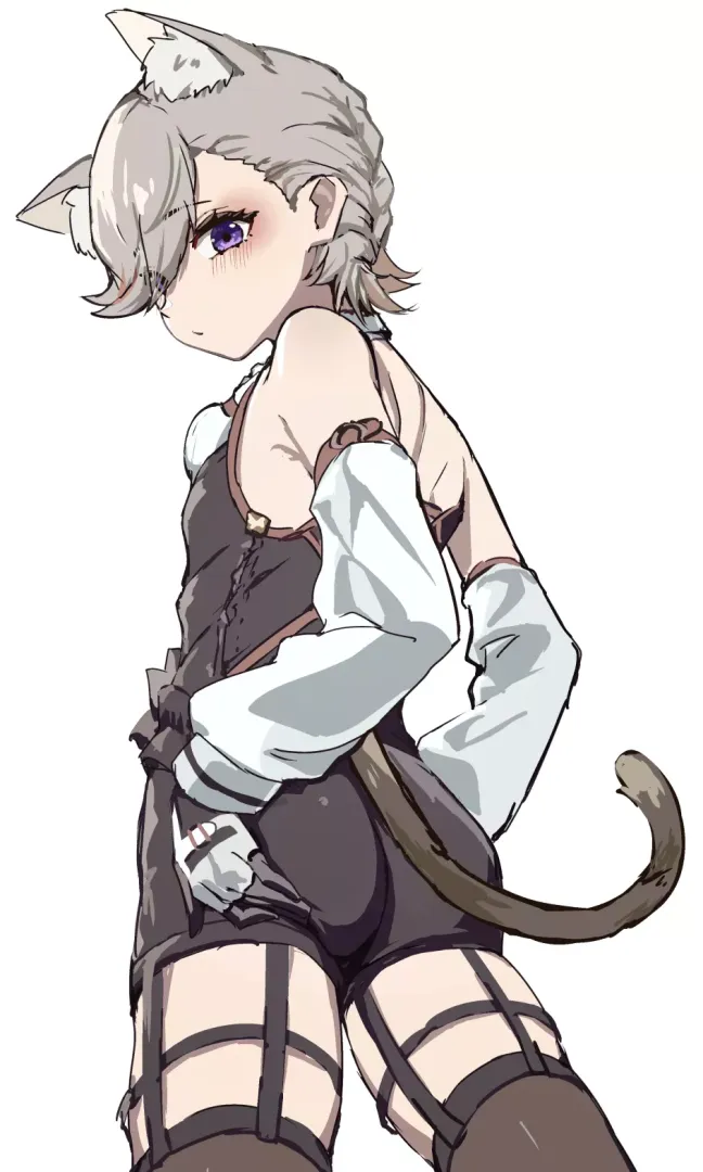 Neko magician boi booty