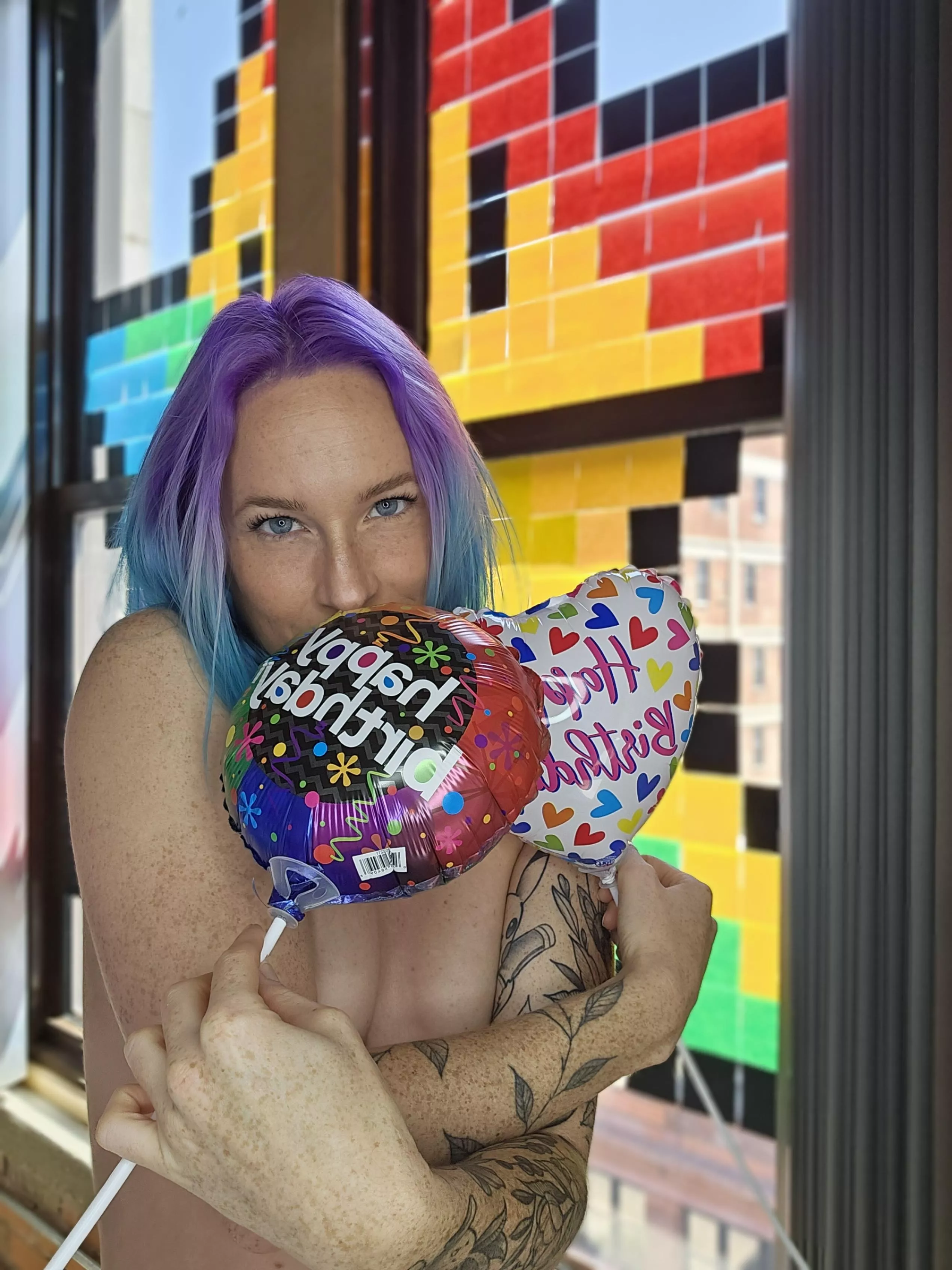 Neon Haired Brat