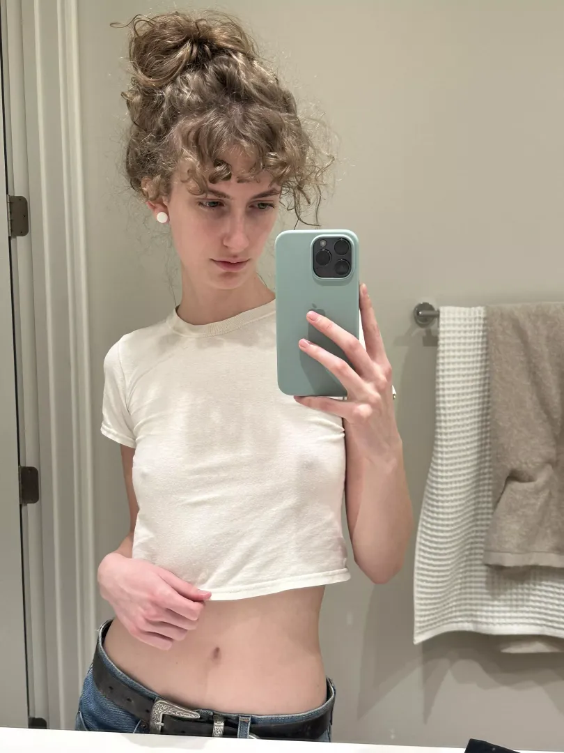 never made sense to wear a bra