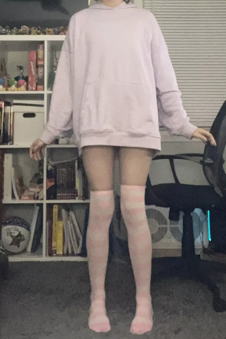 Never realized how long my legs are lol