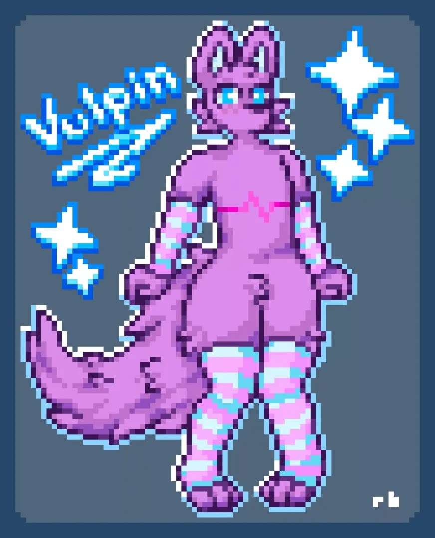 New art of my OC, Vulpin!
