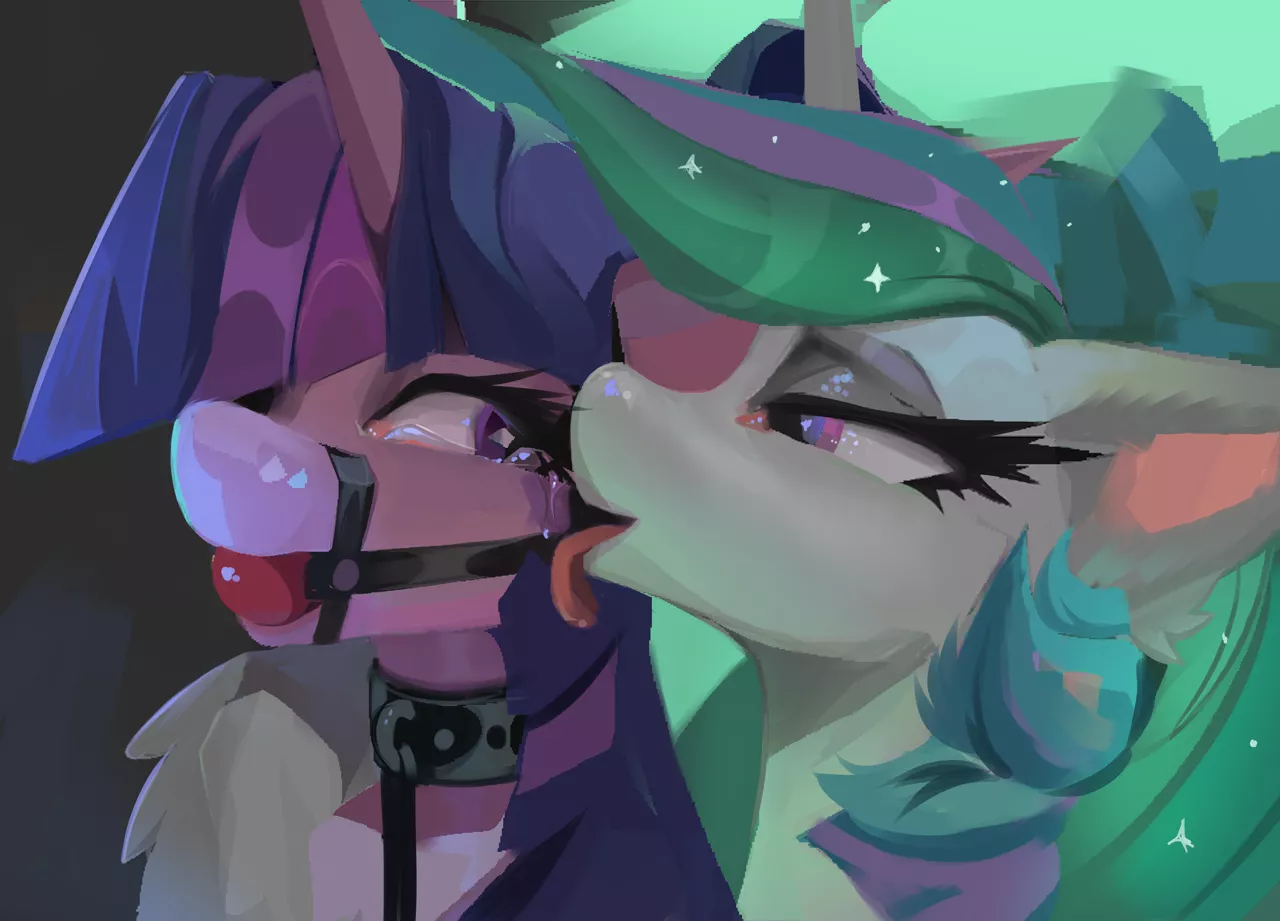 New course of friendship lessons (art by hoofindust)