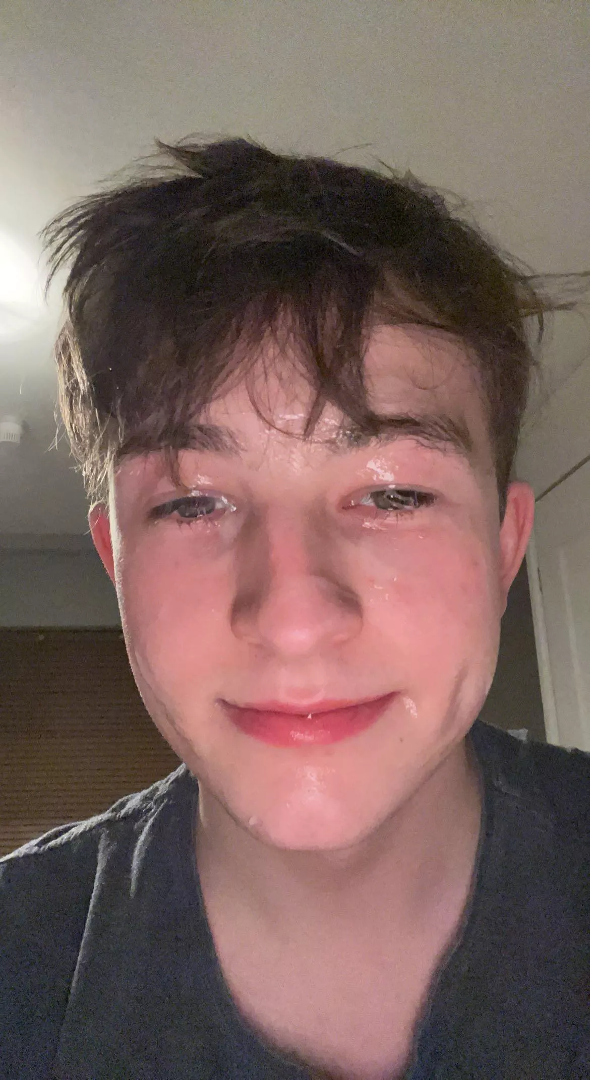 New cum dump open