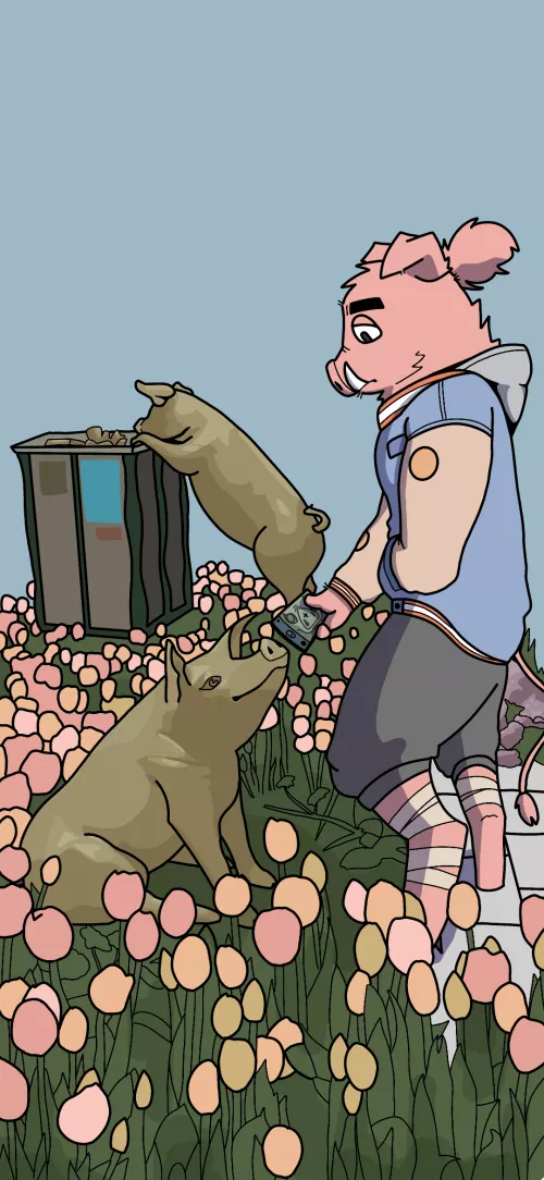 New Fursona!!! (By me)