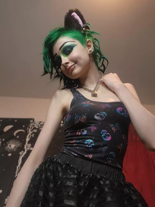 💚new green hair!💚