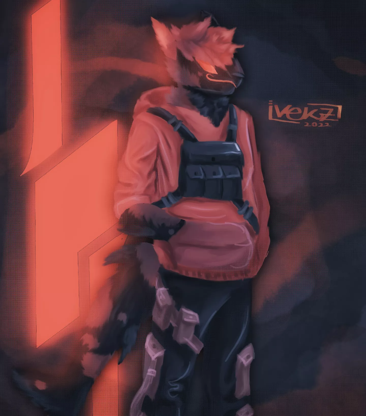 New oc design i made :D