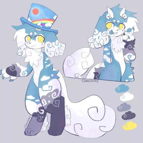 New oc! (if you recognize the hat i love you)