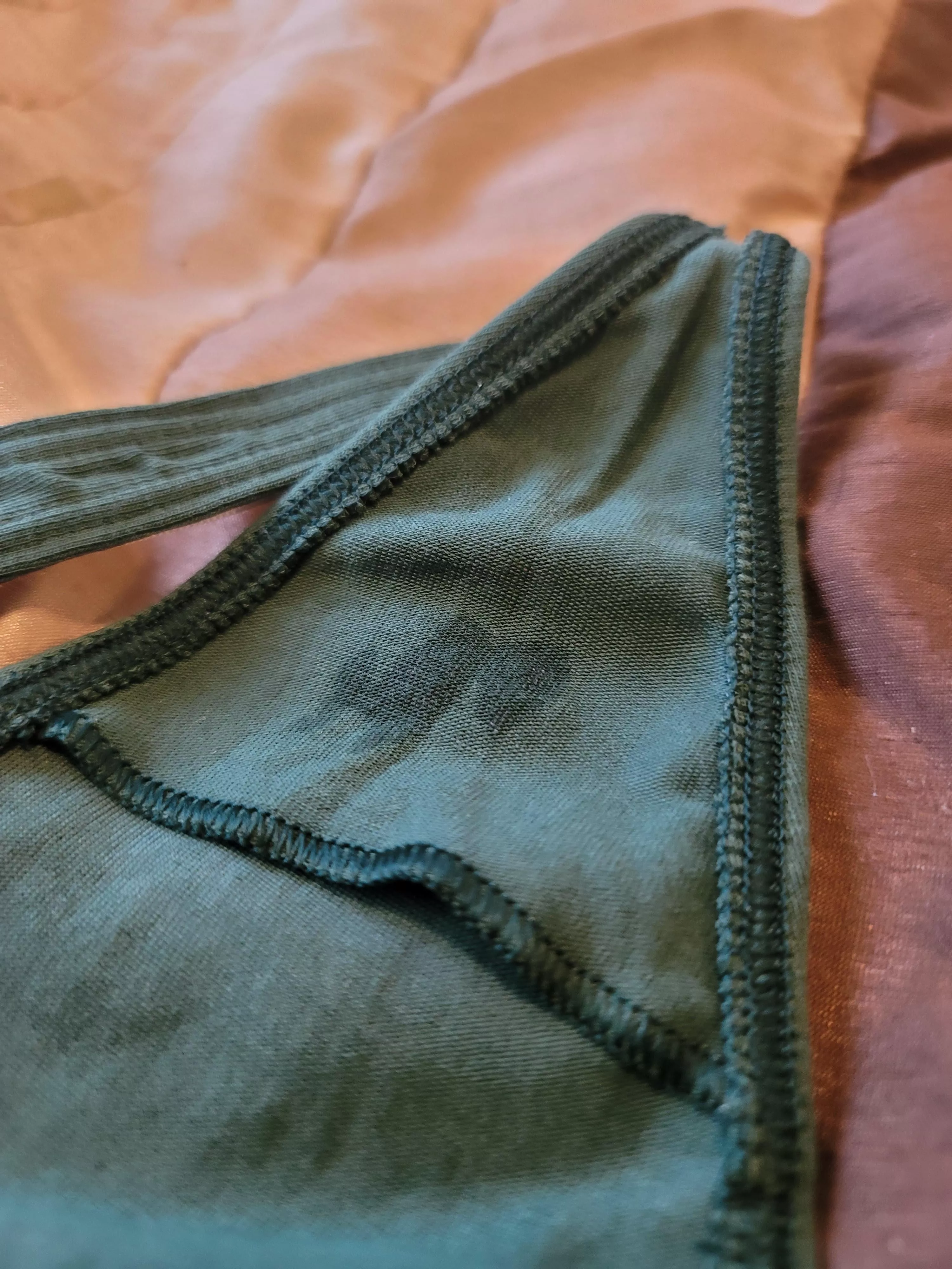 New panties got me worked up.