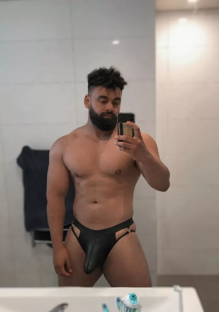 New sexy leather jocks
