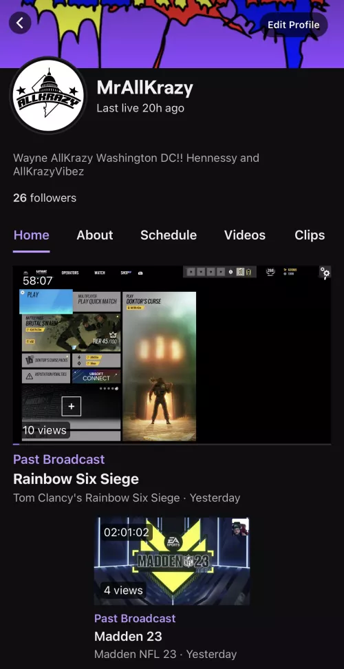 New Streamer
