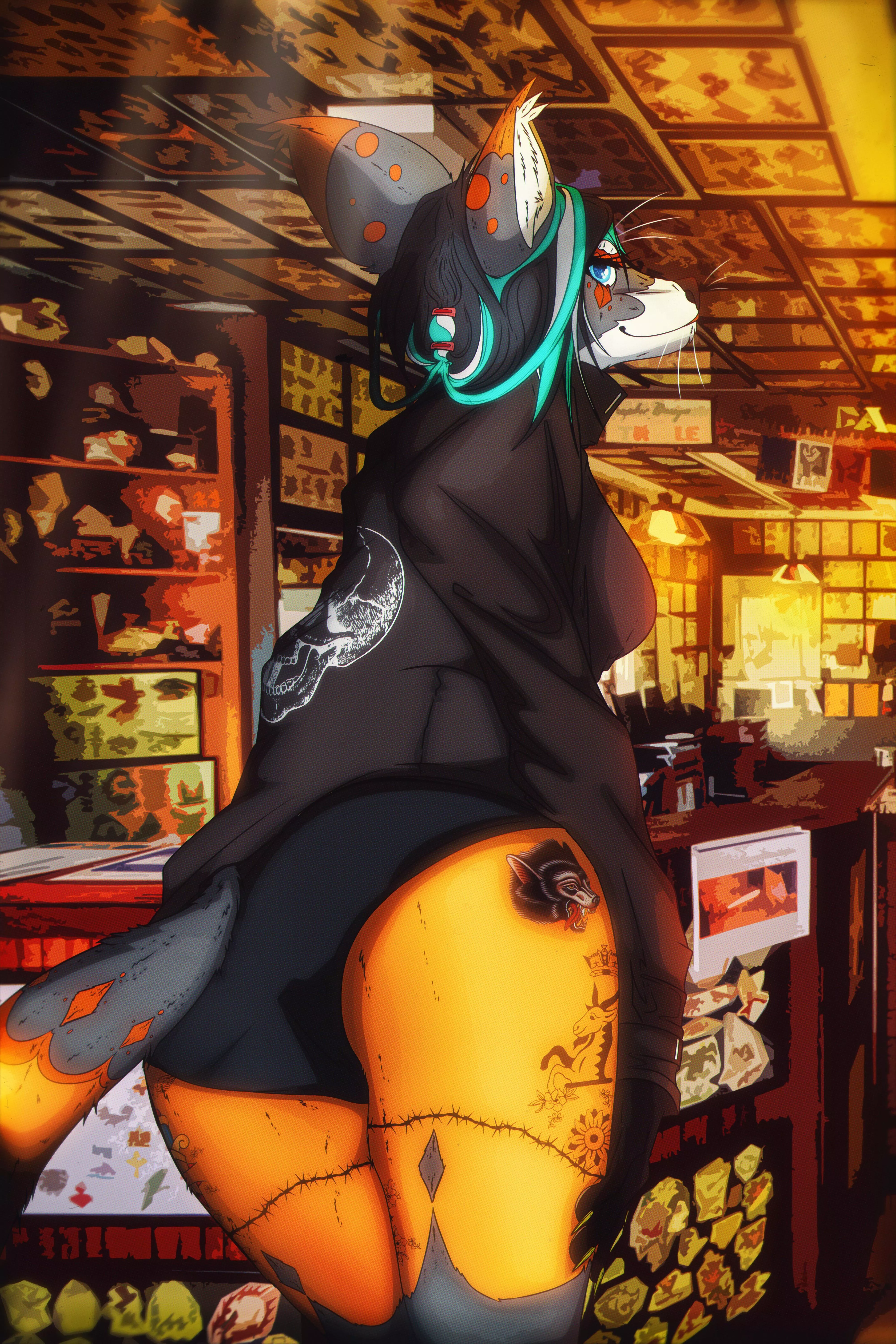 New Tattoos (Art by me: 0l-Fox-l0)