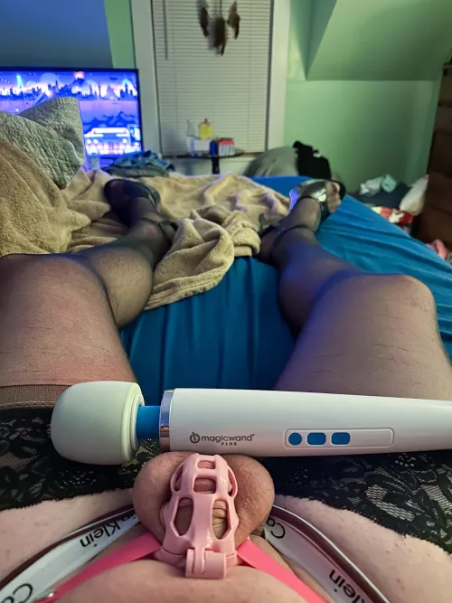 New toy, makes me a happy sissy