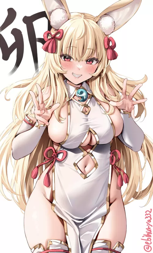New Year Bunny [Original] (by ebihurya332)