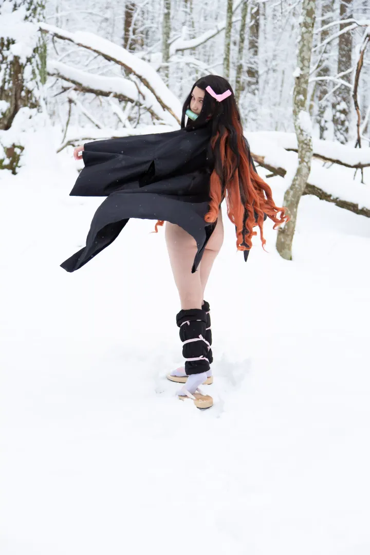 Nezuko from Demon Slayer by ClubNikaWitch