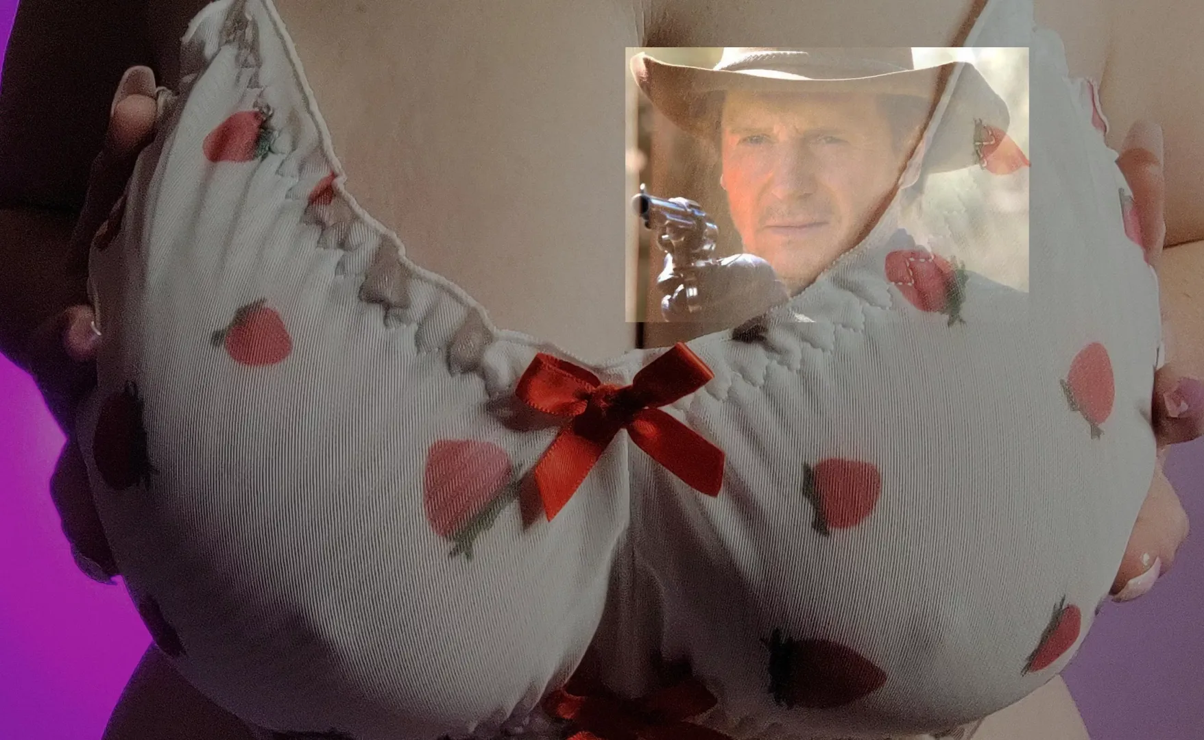 Nibble my strawberries