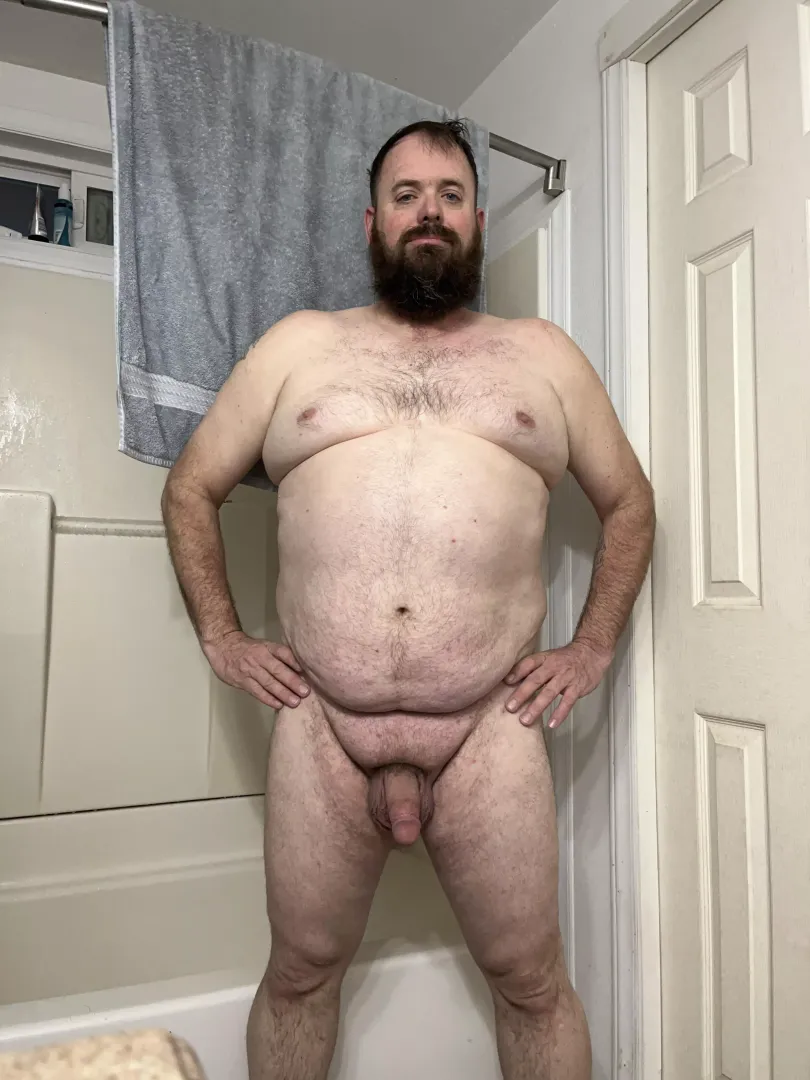 Nice and clean from the shower