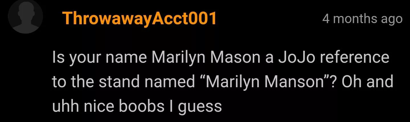 Nice tits I guess
