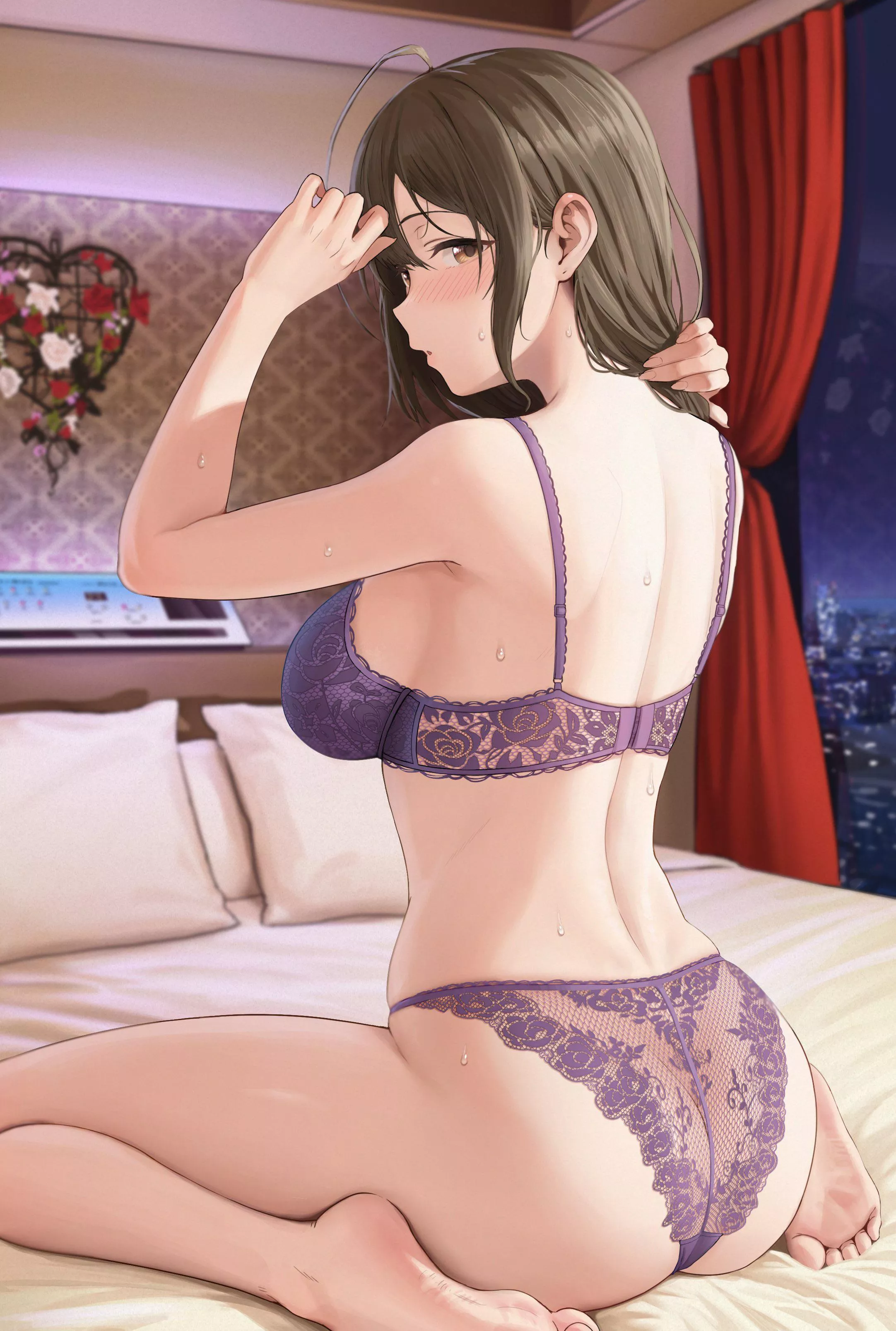 Night with mommy