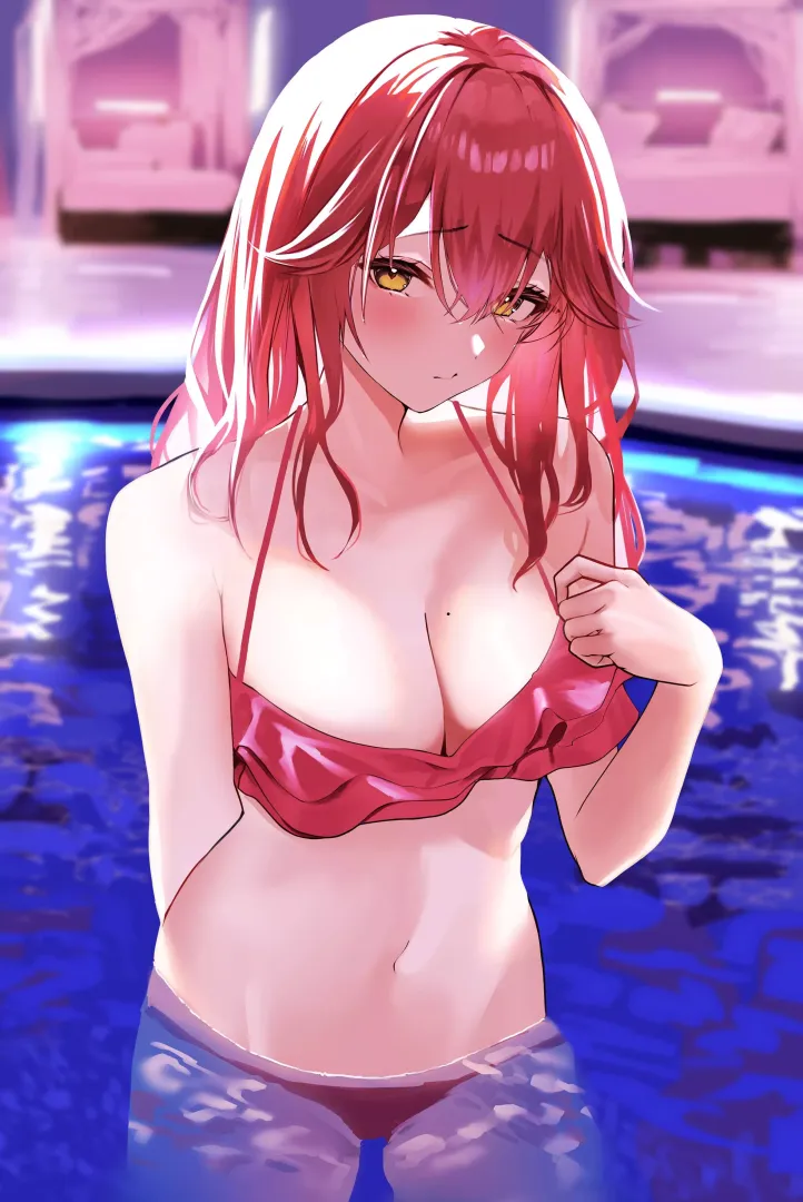 Nighttime Swim