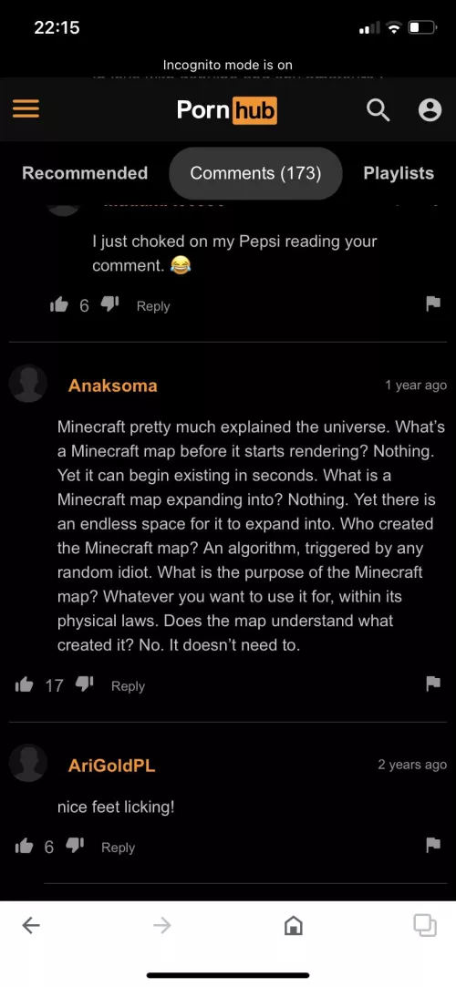 Nihilistic thoughts while ….feet