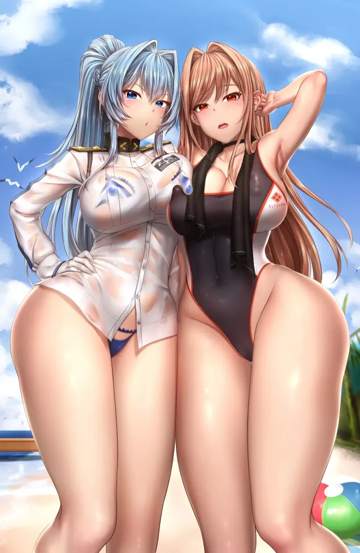 Nikke and Rapi (yui hiroshi)