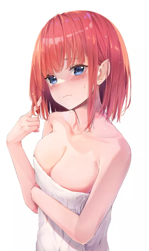 Nino after shower