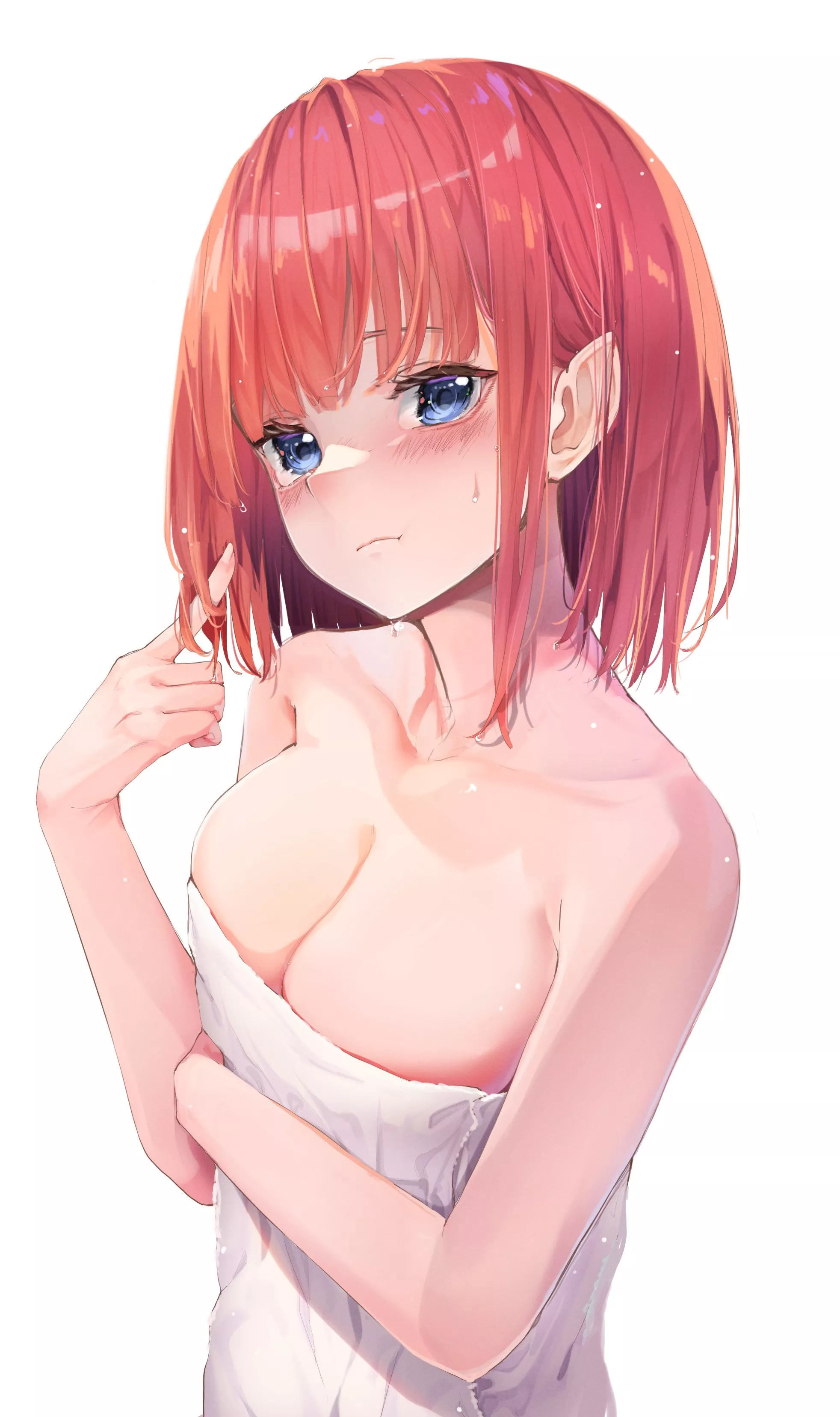 Nino after shower