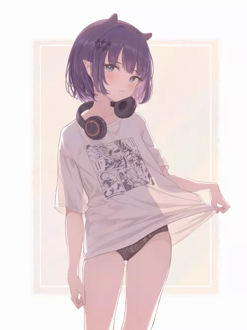 Ninomae Ina'nis panties (@Midori_fufu) [Hololive]