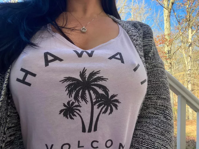No bra required