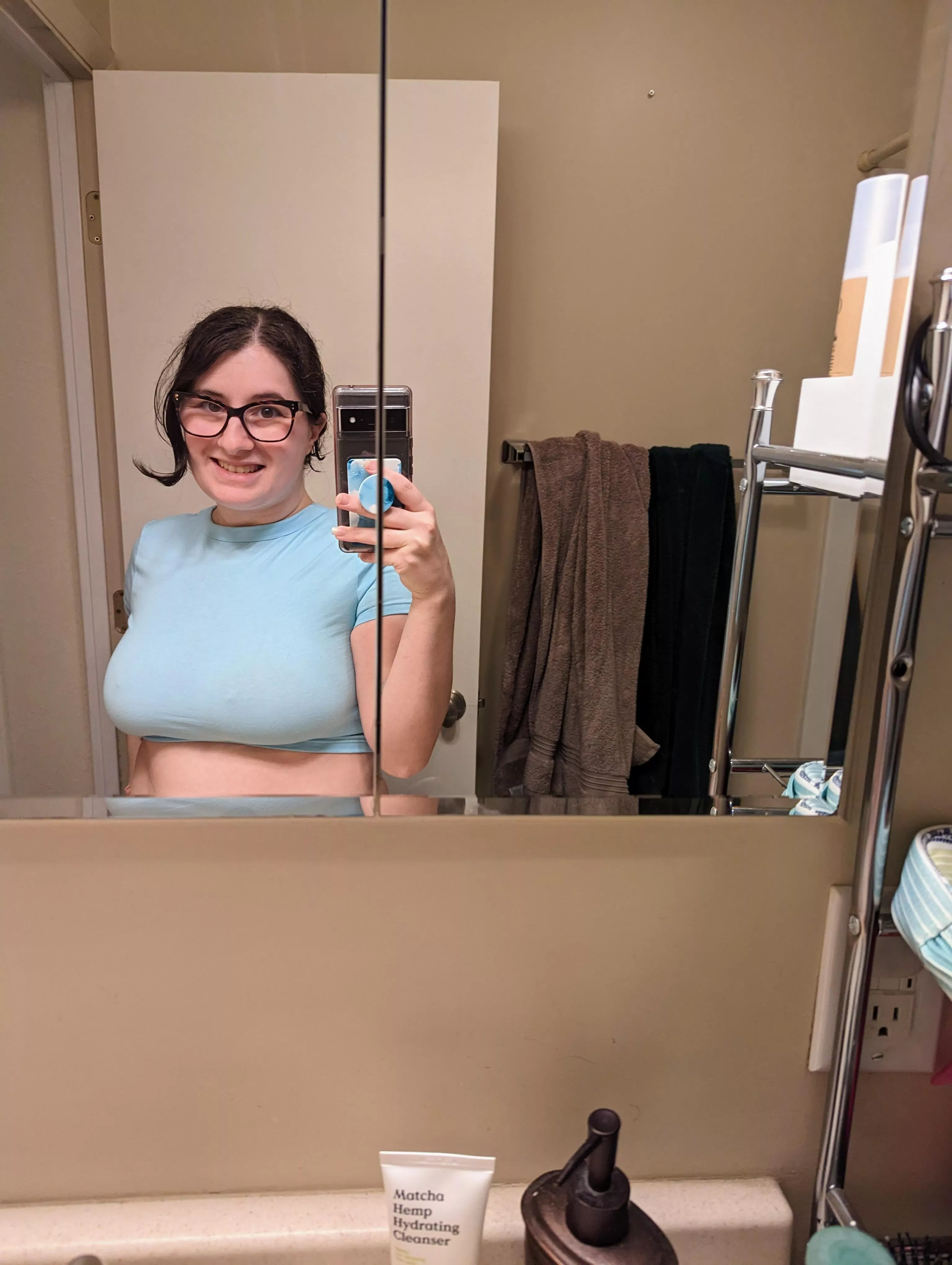 No bra tonight