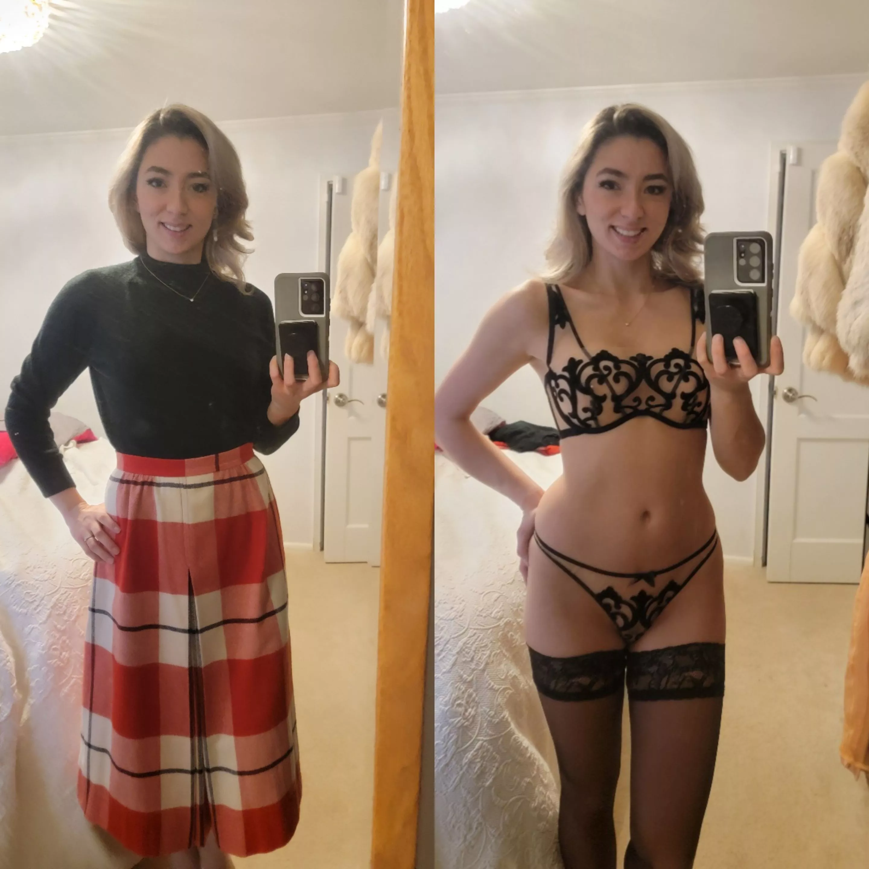 No date today. Just getting my hair done