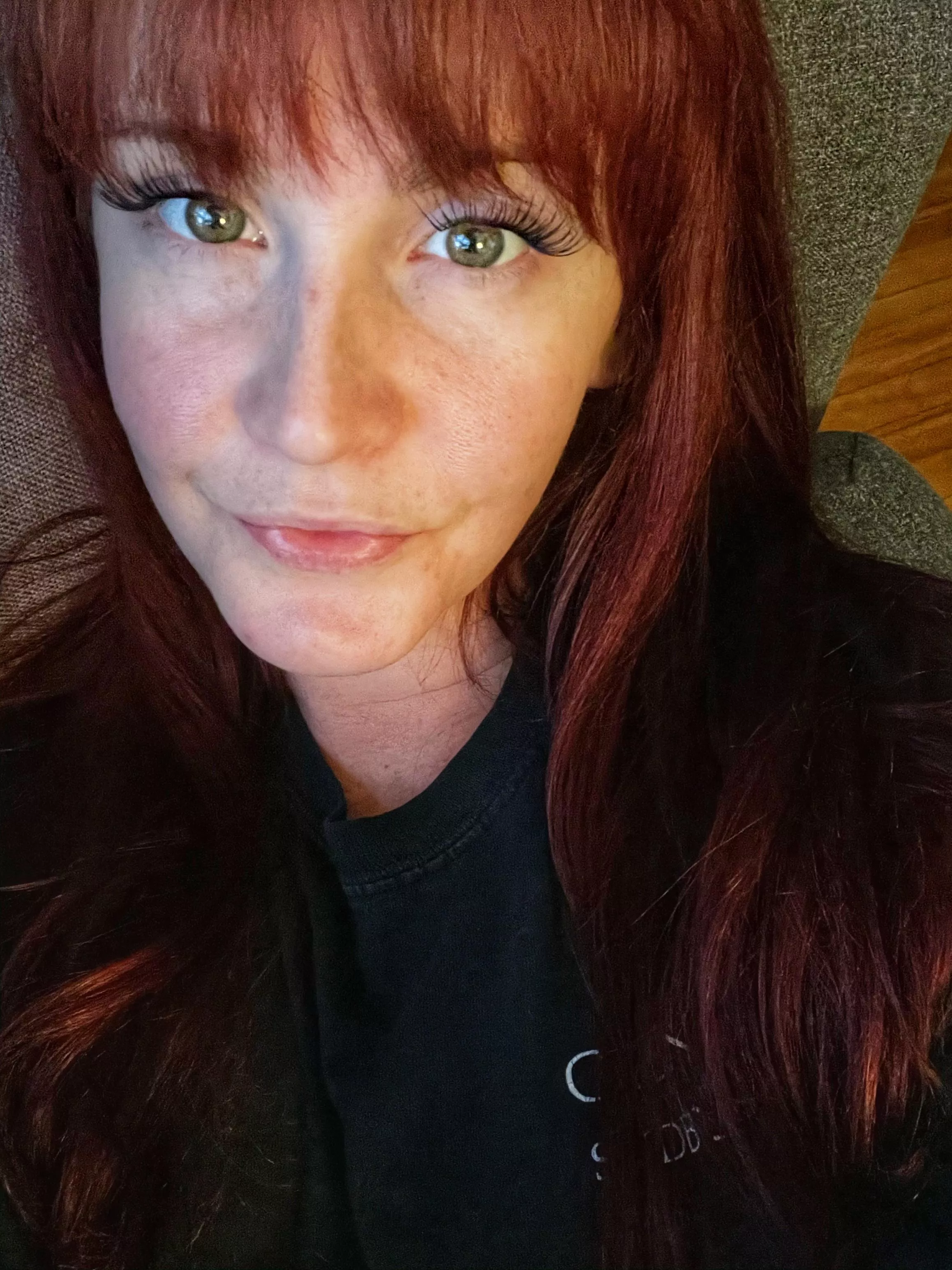 No makeup (I decided lashes don't count)