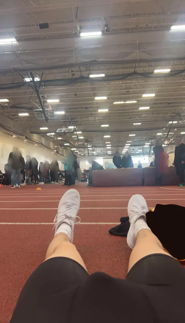 No one cared I was in my underwear showing off my bulge after my race