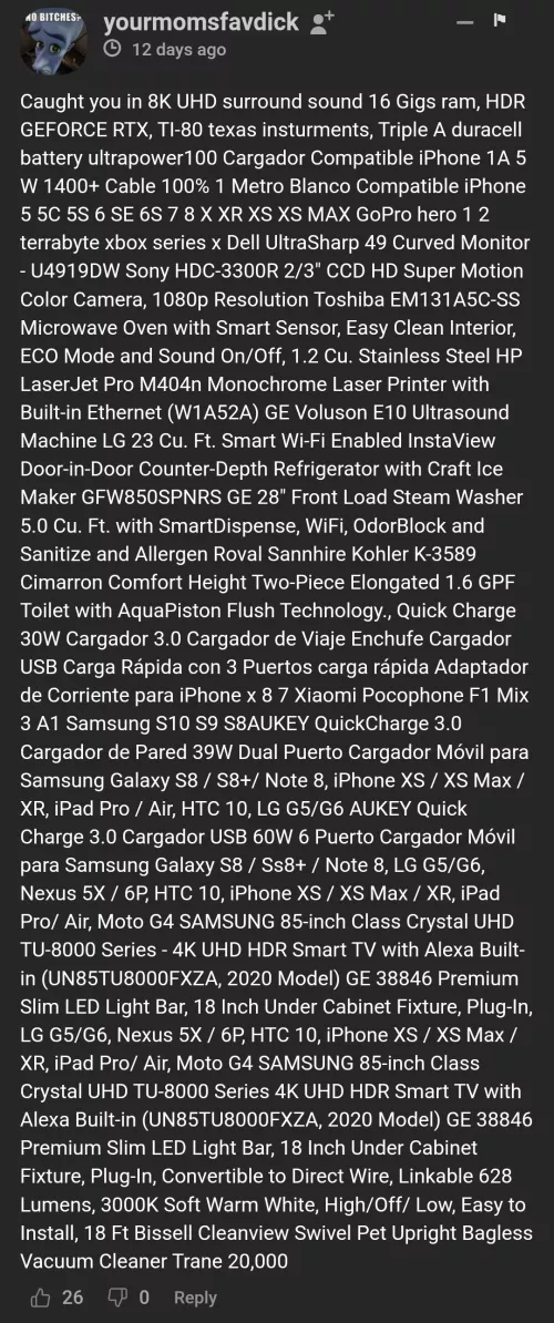 Not from the hub... but