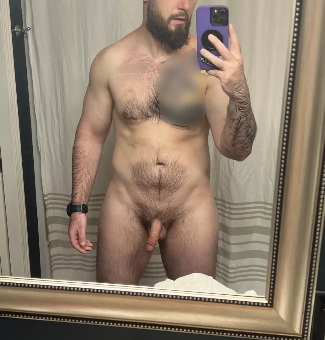 Not happy with the weight I’ve put on recently, but at least my beard is on point [35]