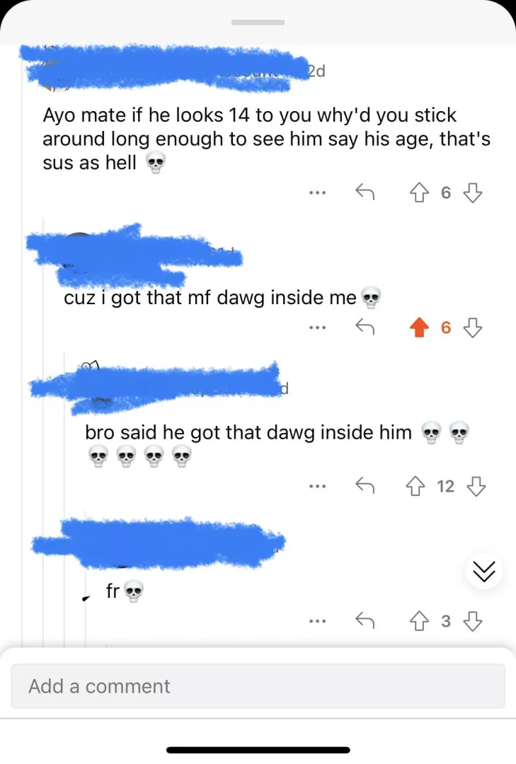 Not ph but it’s from a porn video on Reddit