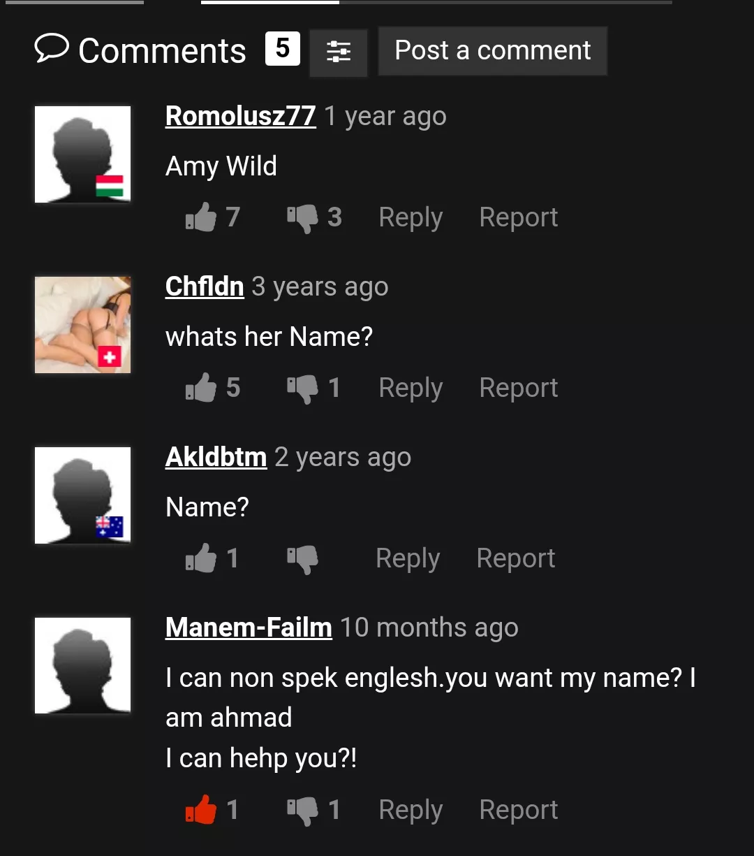 Not pornhub but still