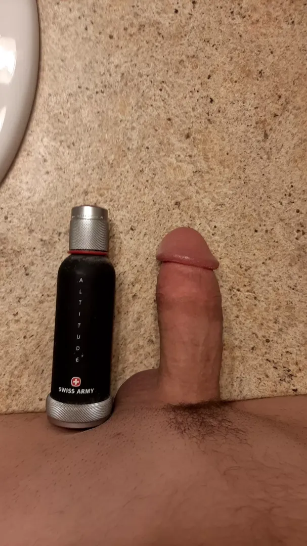 not the biggest cock but how do you like it?