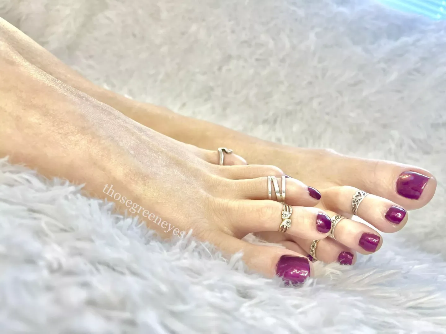Nothing but toes