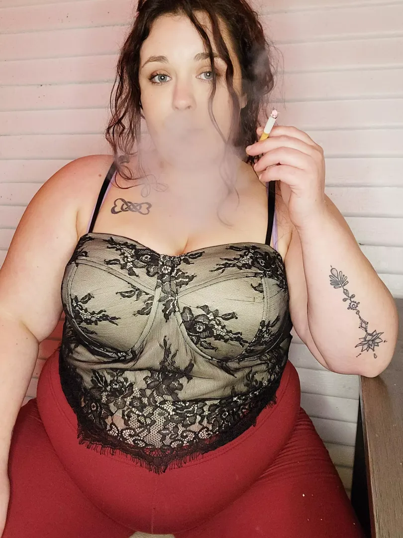 nothing like a good smoke after getting a rough fucking