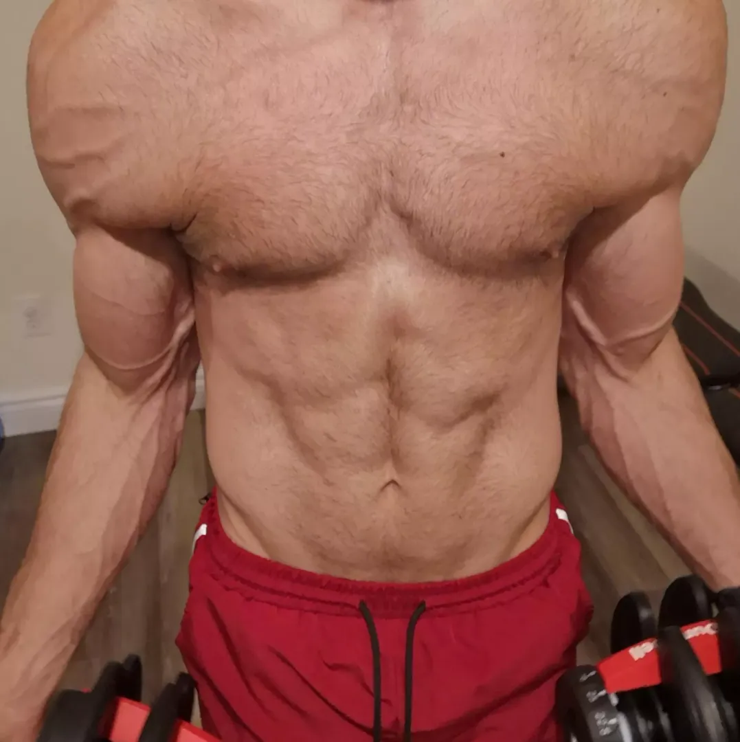 Nothing like lifting to make these veins pop out