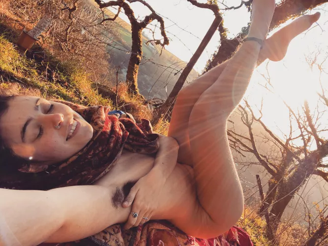 Nothing like the last bit of warm sun before a cold Welsh night... ❤️‍🔥