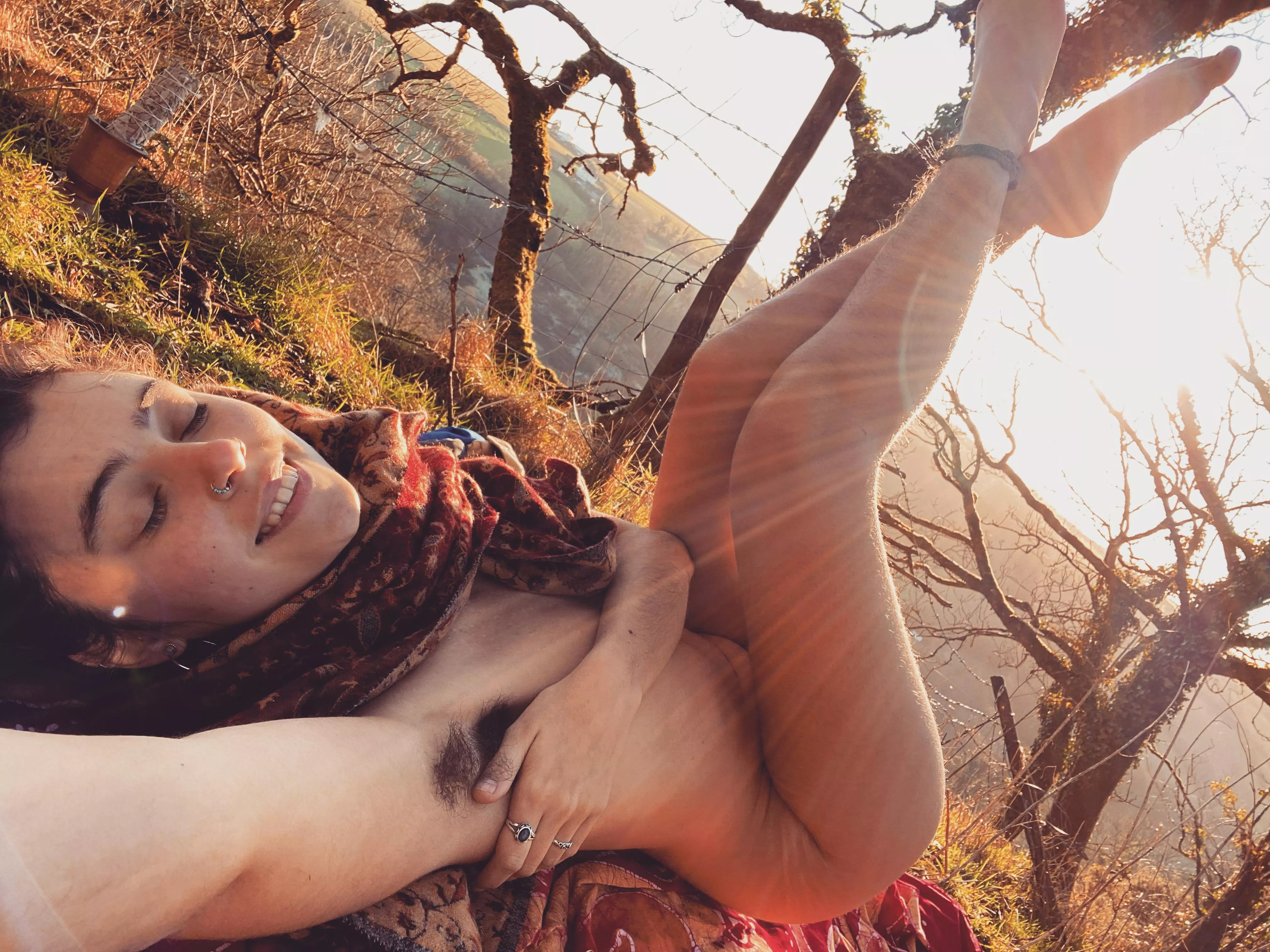 Nothing like the last bit of warm sun before a cold Welsh night... ❤️‍🔥