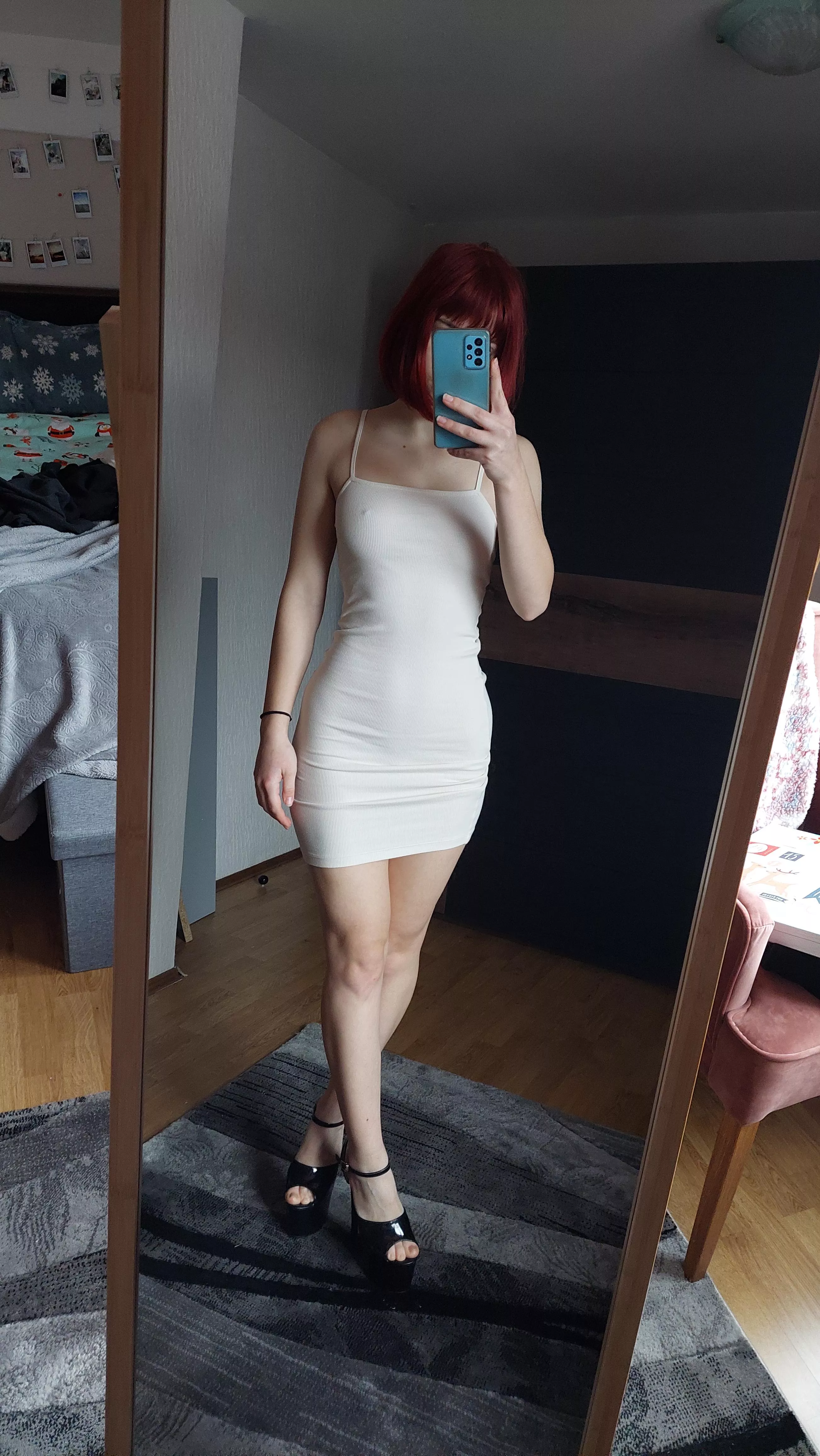 Nothing under my dress