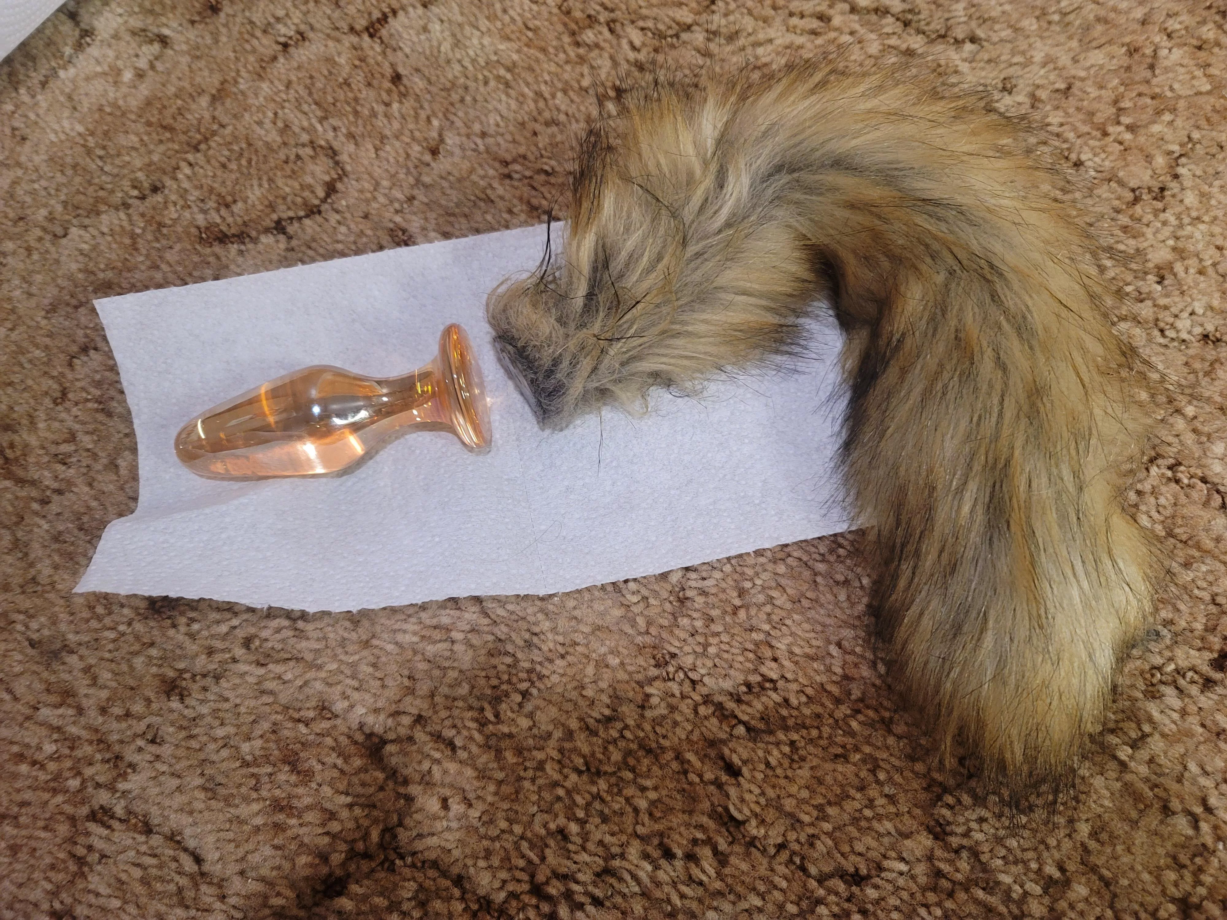 Now I see why pups go more for the silicone tails