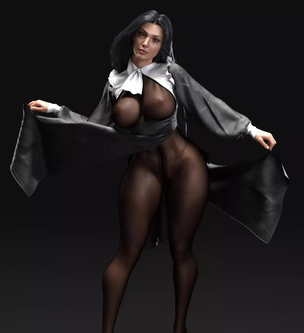 Nun Wonder Woman Commission (GM Studios/Ghost GM) [DC]