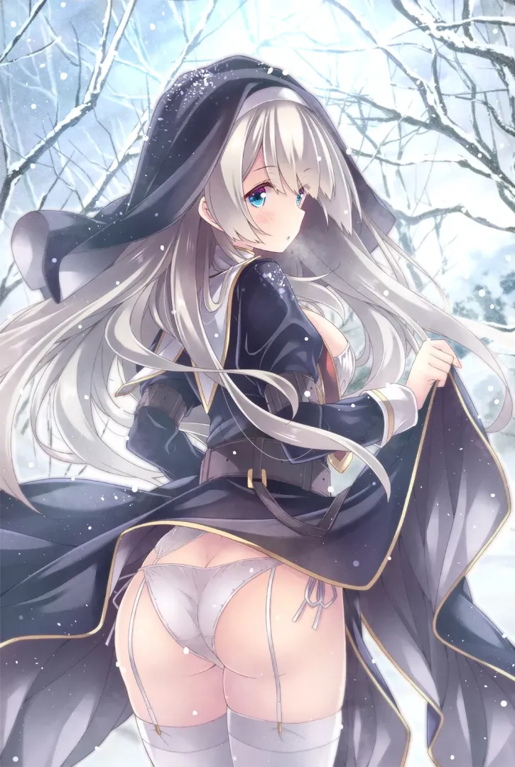 Nun's cute buns