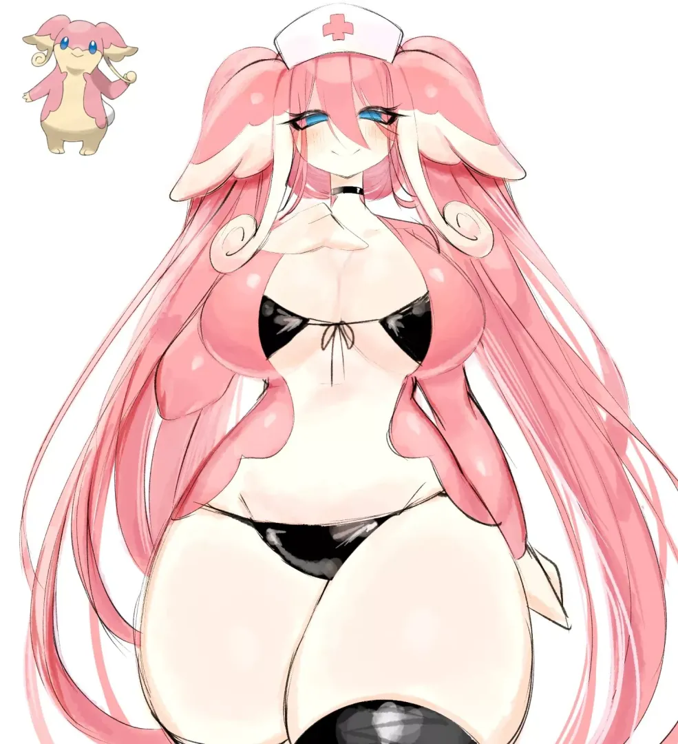 Nurse Audino has come to visit.