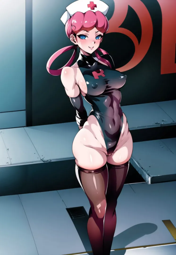 Nurse Joy Team Rocket's newest recruit