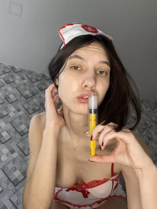 Nurse with the other snacks